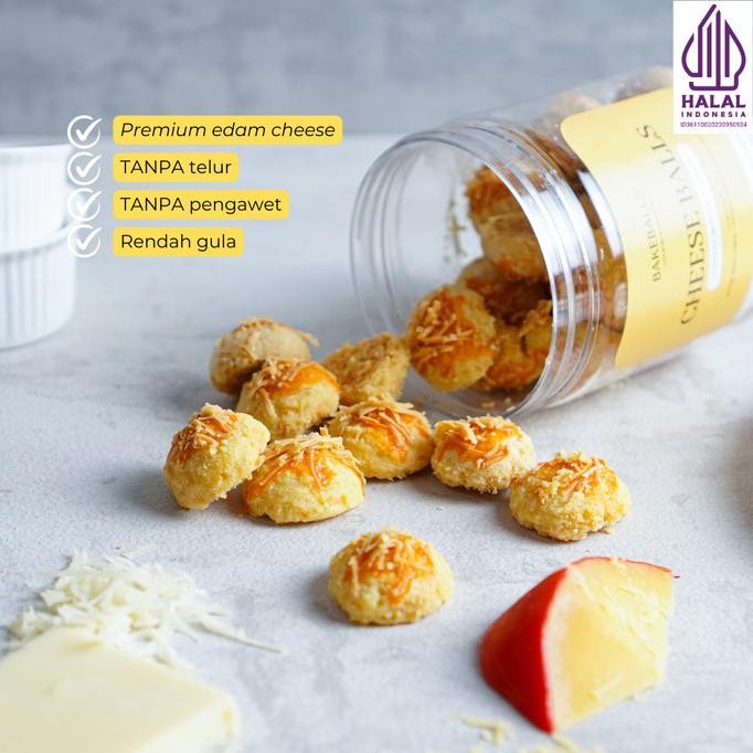 

Cheese Balls | Eggless Edam Cheese Butter Cookies Pengiriman Cepat