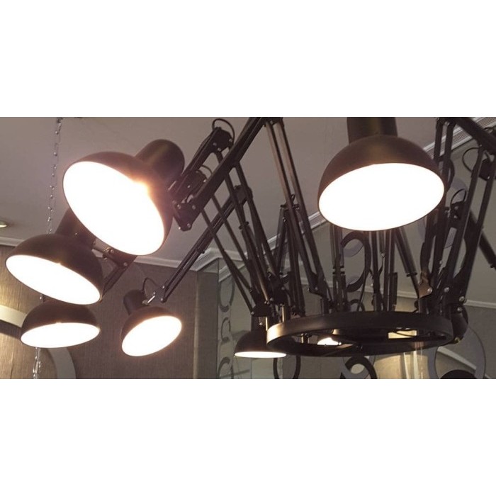 Grosir Lampu Gantung Sorot Industrial Spider Chandelier Untuk Cafe