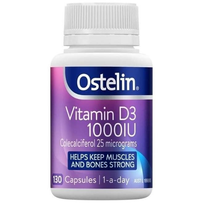 Ostelin Vitamin D3 1000Iu 130 Capsules