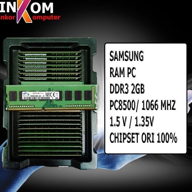 [Goodbest] Ram Komputer 2GB 2RX8 PC3 8500U