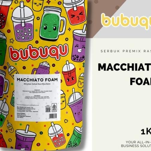 

Bubuqu Pre Powder Macchiato Foam Bubu Pre Foam Macchiato 1 G