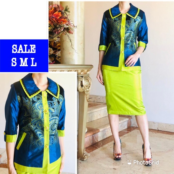 Blazer Wanita Biru Benhur