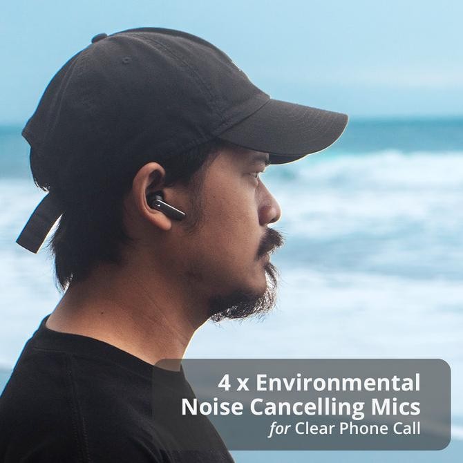 Grosir Eggel Steelbuds Pro Aptx Adaptive Hybrid Anc + Enc Tws Bluetooth Earphone