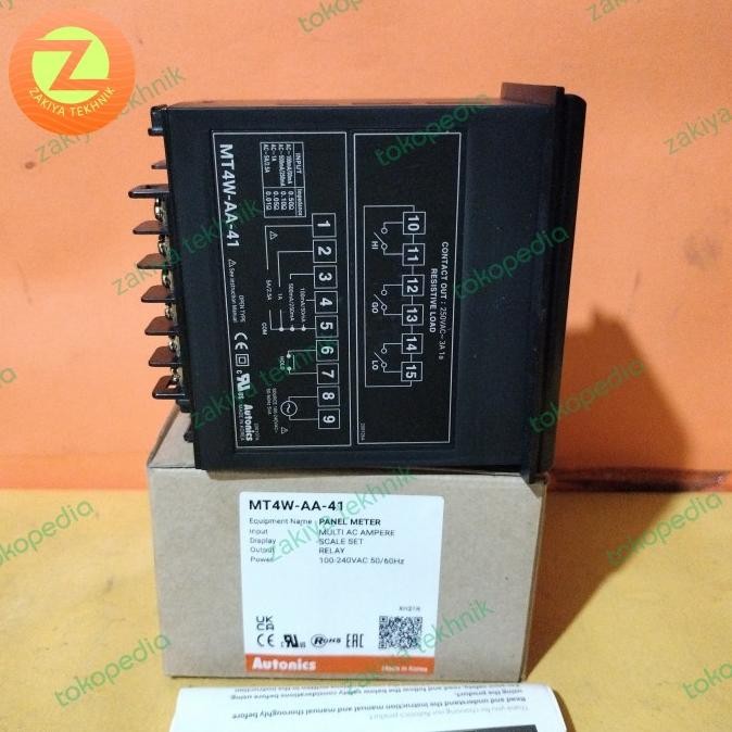 Sale Autonics Mt4W-Aa-41 Panel Meter