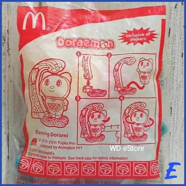[WDE] MCDONALD HAPPY MEAL TOY DORAEMON, DANCING DORAMI