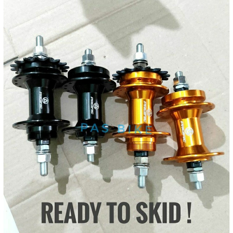 New Hub Fixie Doltrap Skid Six Bolt Sepasang