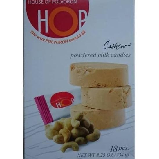 

Hop Poon Cashew Kue Sagu Special Oleh Oleh Filipin Isi 8Pcs 234G Limited Edition