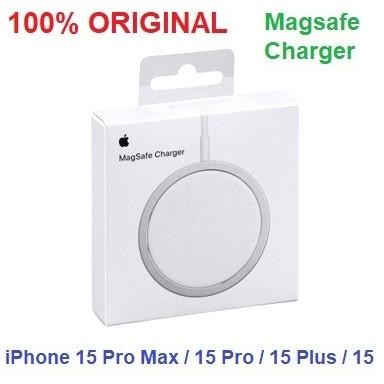 Original Magsafe Charger Iphone 15 Pro Max 15 Pro 15 Plus Iphone 15 New Stok