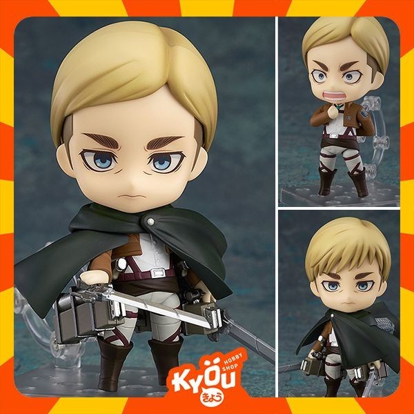 Terlaris Nendoroid Erwin Smith - Shingeki No Kyojin (Re-Release)