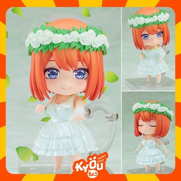 Terlaris Nendoroid Nakano Yotsuba - Wedding Ver. Gotoubun No Hanayome