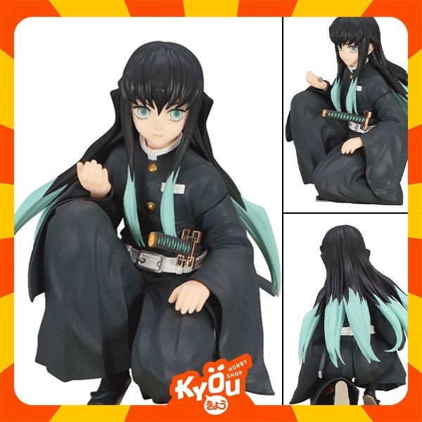 Terlaris Noodle Stopper Figure Muichirou Tokito - Kimetsu No Yaiba (11Cm)