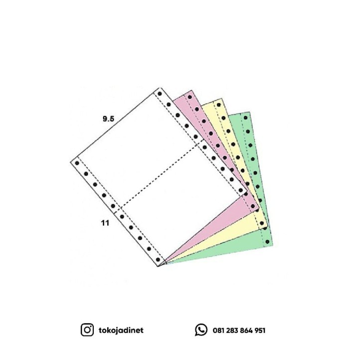 

TERBARU! Epsilon Cont Form 9 1/2 x 11 : 2 4 Ply (K4 : 2) Kertas Komputer