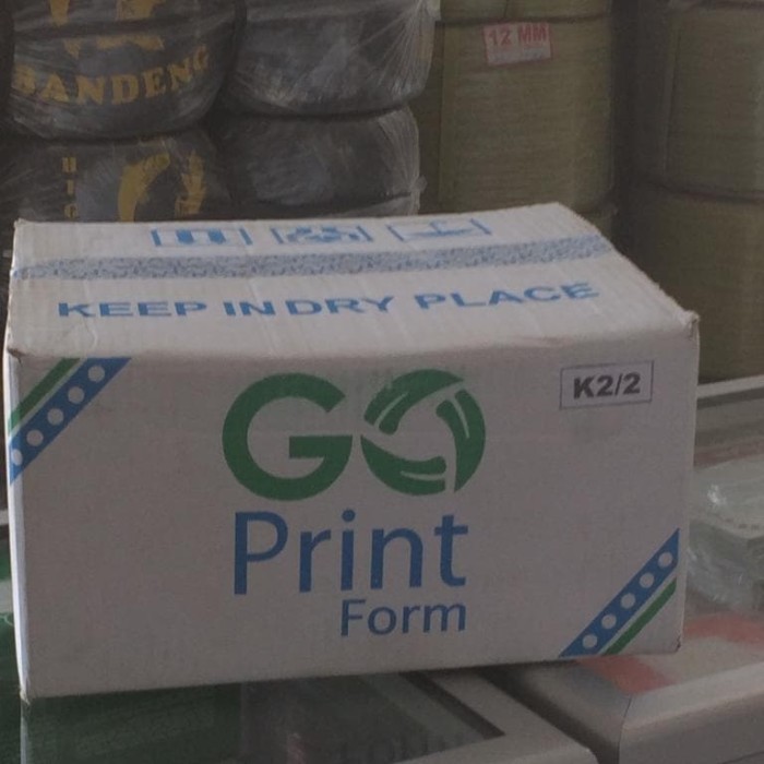

Continuos Form 91/2 x 11 2ply GOPRINT HANYA GOJEK/NCR/Kertas Komputer