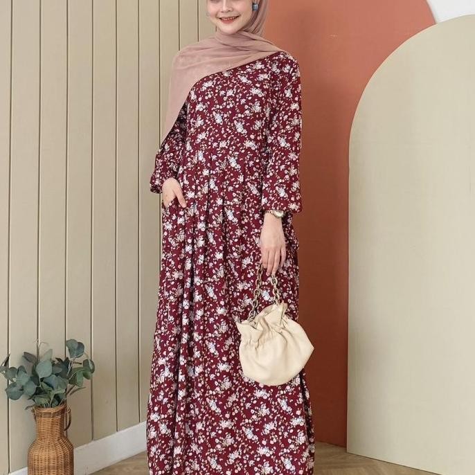 Gamis A Gamis Rayon Premium Gamis Busui Original
