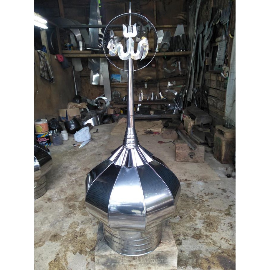 CO Kubah Masjid Stainless steel Diameter 50 cm