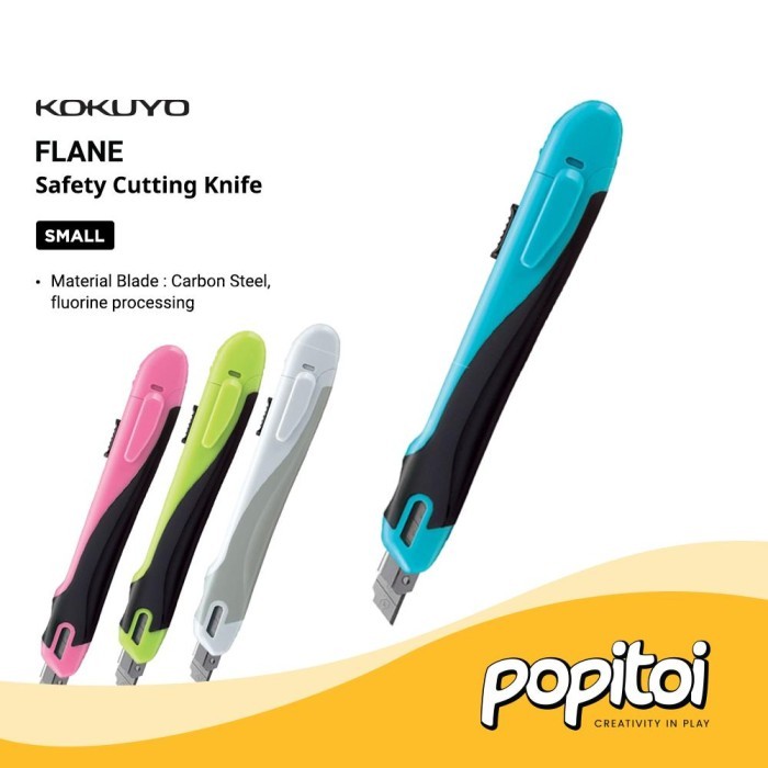 

KOKUYO Safety Cutter Knife Flane Main Body LARGE & SMALL
