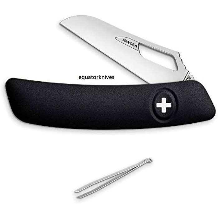 

SZAGR9001010 Swiza Garden Floral Knife Black