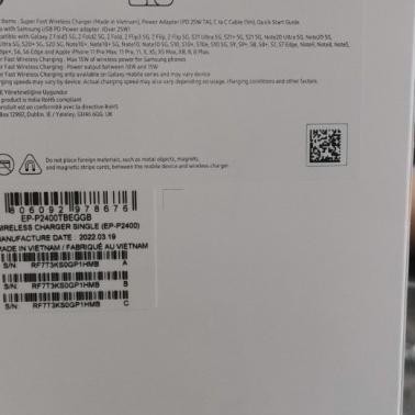 Superfast Wireless Charger Samsung Z Fold 4 Z Flip 4 Original 100% Terlaris