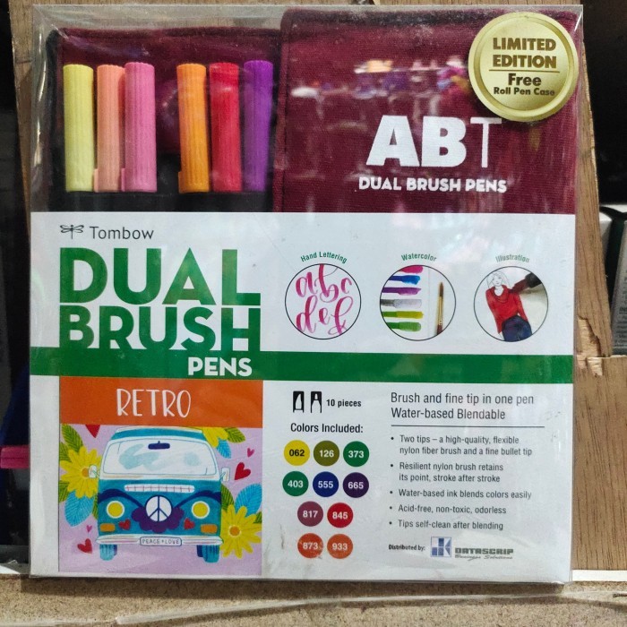 

TOMBOW DUAL BRUSH PEN 10 SET