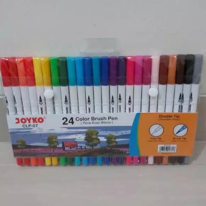

COLOUR BRUSH PEN JOYCO 24PC PANJANG