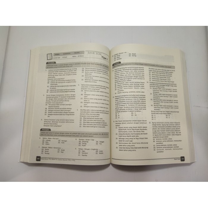 

BERGARANSI BUKU TPA BEST SCORE TPA SBMPTN SELEKSI MANDIRI PTN+PTS