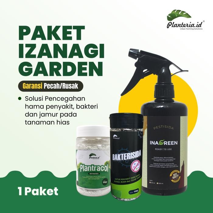 

BERGARANSI PAKET IZANAGI GARDEN PENCEGAHAN HAMA TANAMAN BY PLANTERIA.ID