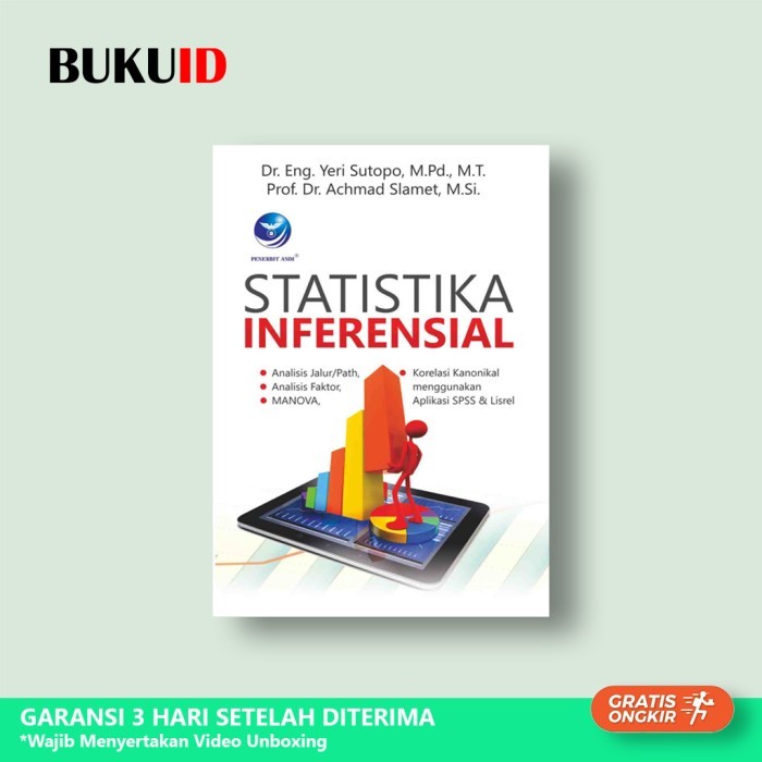 

BERGARANSI BUKU STATISTIKA INFERENSIAL