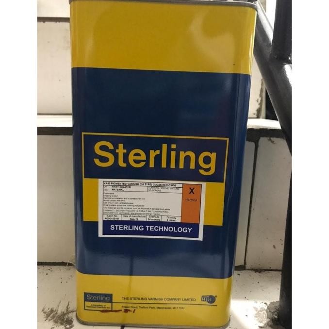 Ready...Ready...Ready...] Varnish Sirlak Sirlax Sterling Red VA 42 Red Oxide