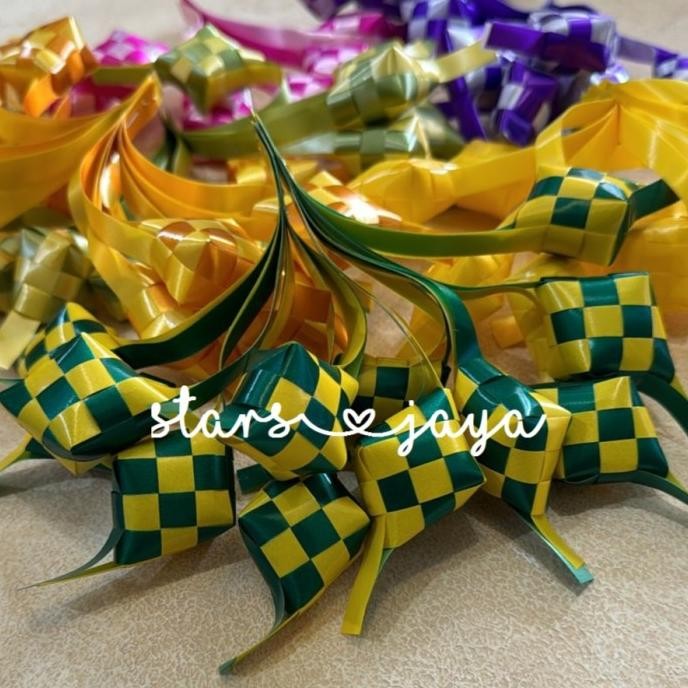 

*****] Hiasan Ketupat Lebaran, Ketupat Pita Kecil, Ketupat Hias Idul Fitri