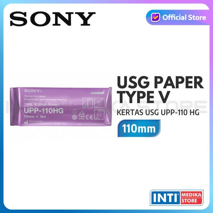 

SONY - Kertas USG Type V Paper UPP-110HG | Thermal Print Media