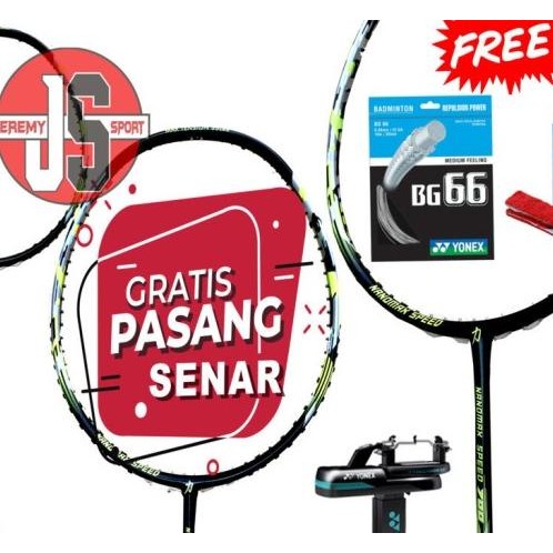 Raket Badminton JP Power Nanomax Speed 700 Original 35 LBS Terlaris