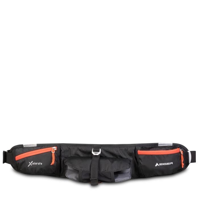 HOT SALE Tas Pinggang Olahraga Eiger Running Belt Xcelerate 910004449 Black Tas Sport Running