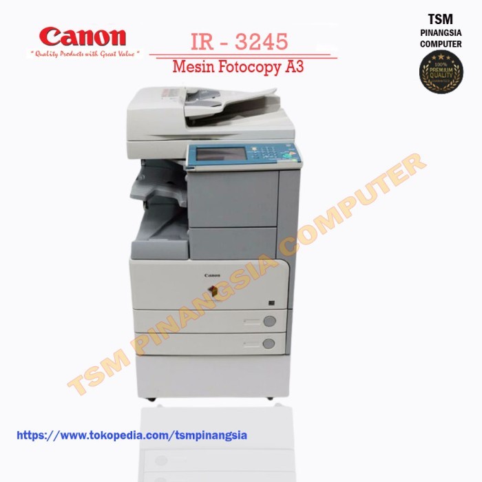 Mesin Fotocopy - Foto Copy Canon Ir3245 / Ir-3245