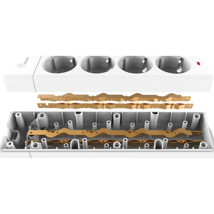 Gongniu Stop Kontak 5 lubang Multi Switch G3050