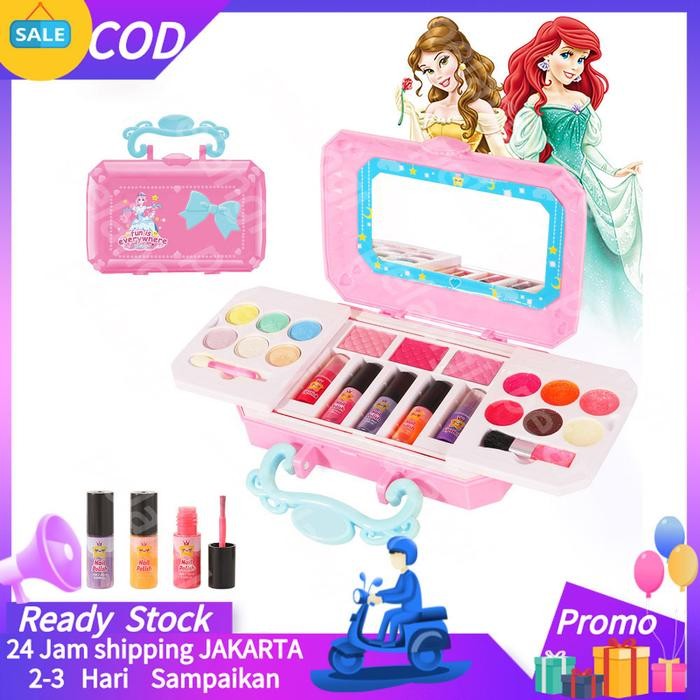 MAKE UP KIT SET MAINAN SIMULASI MAKE UP ANAK KECIL SEPERTI ASLI MAINAN RIAS RIAS WAJAH UNTUK