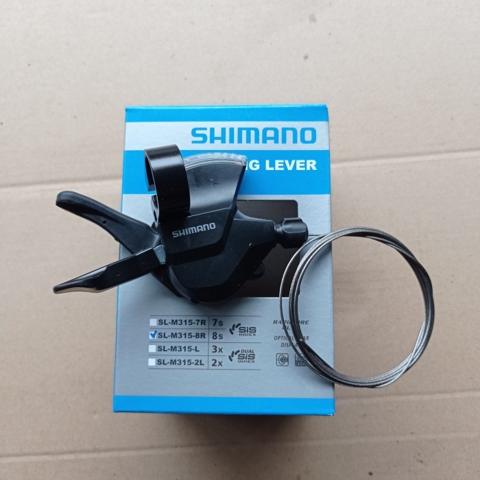 SHIFTER SHIMANO 8SPEED 8 SPEED ALTUS SL M315 8SP KANAN RIGHT MTB LIPAT KODE 486