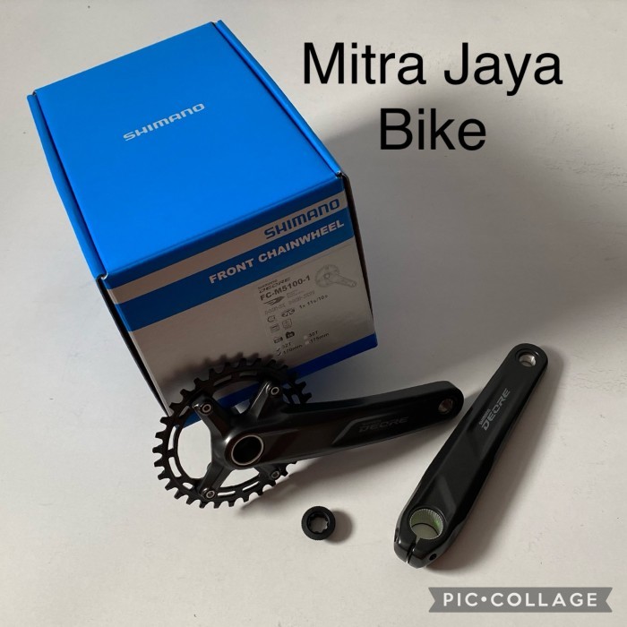 CRANK SET GEAR SHIMANO DEORE M5100 32T HOLLOWTECH II KODE 29