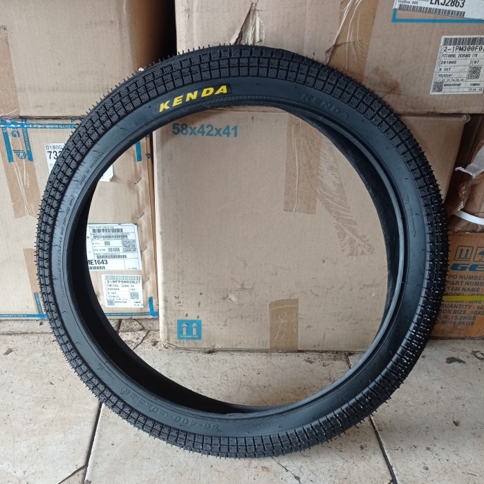 BAN LUAR SEPEDA BMX 20 X 2.25 20X2.25 20X225 225 KENDA KID BLOCK KODE 122