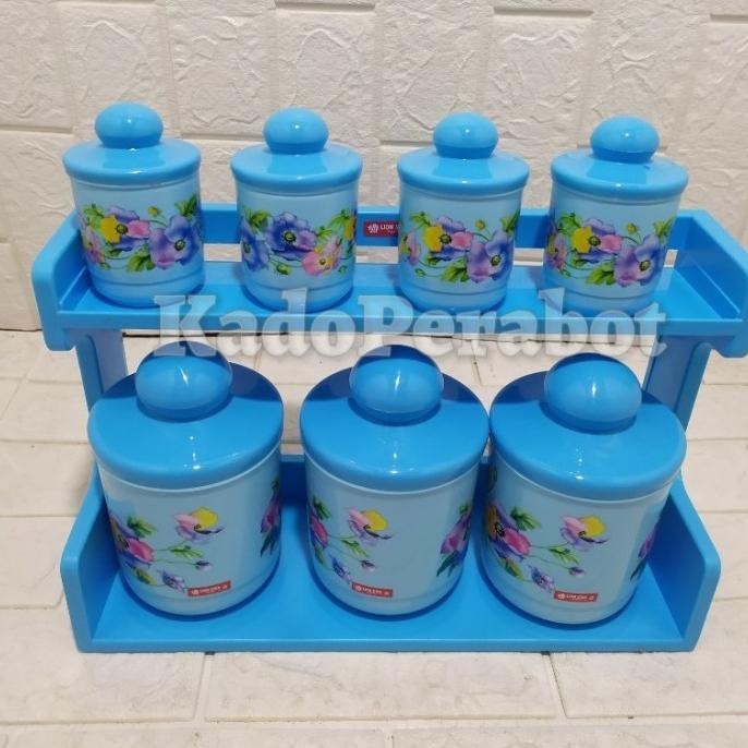 Diskon Rak Bumbu Lion Star - Rak Bumbu Dapur Cantik - Kitchen Set Ks-2