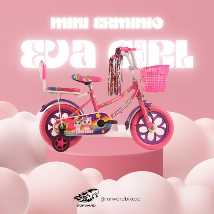 SEPEDA ANAK MINI 12 EVA BAN BUSA UNTUK ANAK 2-4 TAHUN KODE 421