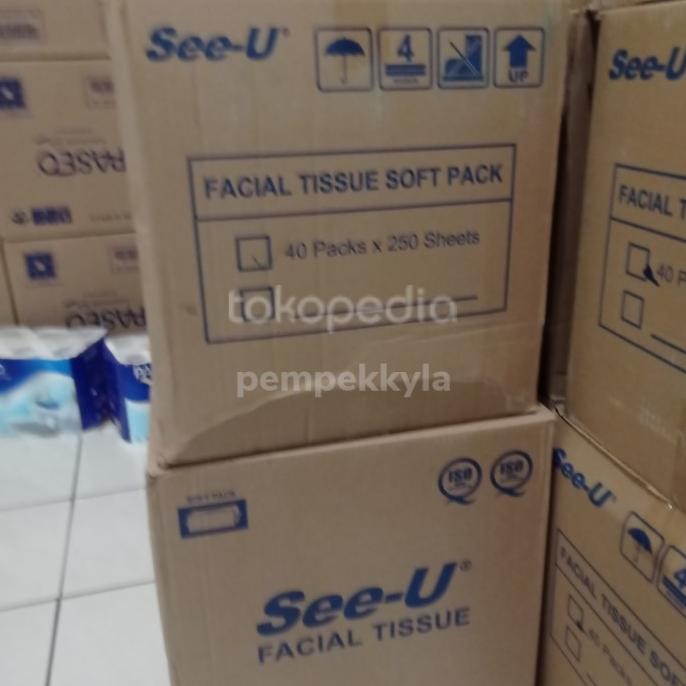 Diskon Tissue See U 250 Sheet 1 Dus