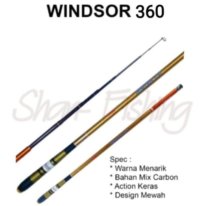 Promo Joran Pole / Tegek Exori Windsor 360 COD