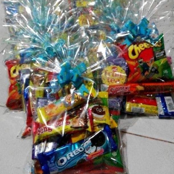 

] Plastik Snack Ulang Tahun / Plastik Parcel / Plastik Souvenir 32x50cm