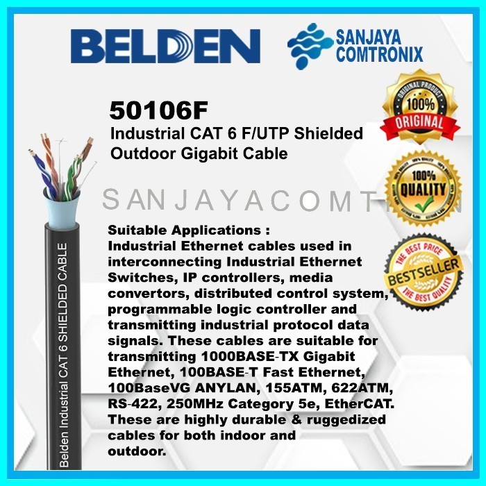 Kabel Belden Stp Cat6 Outdoor 50106F