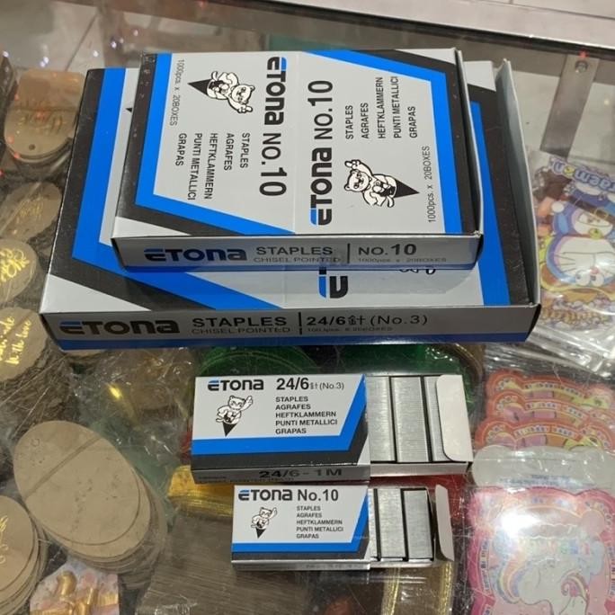 

,,,,,,,] Isi Hekter / Staples / Stapler Etona Besar 24/6 No 3