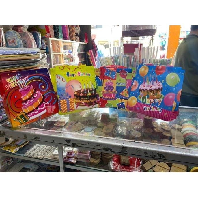 

~^~^~^] Kantong Bingkisan Ulang Tahun / Goodie Bag Happy Birthday