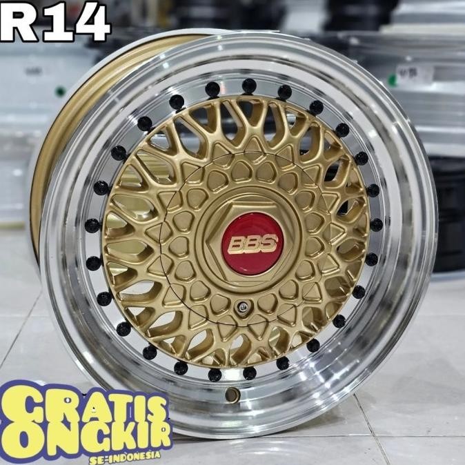 Berkualitas Velg Racing Mobil R14 Bbs Rs Ring 14 Wuling Air Ev Velg Wuling Air Ev