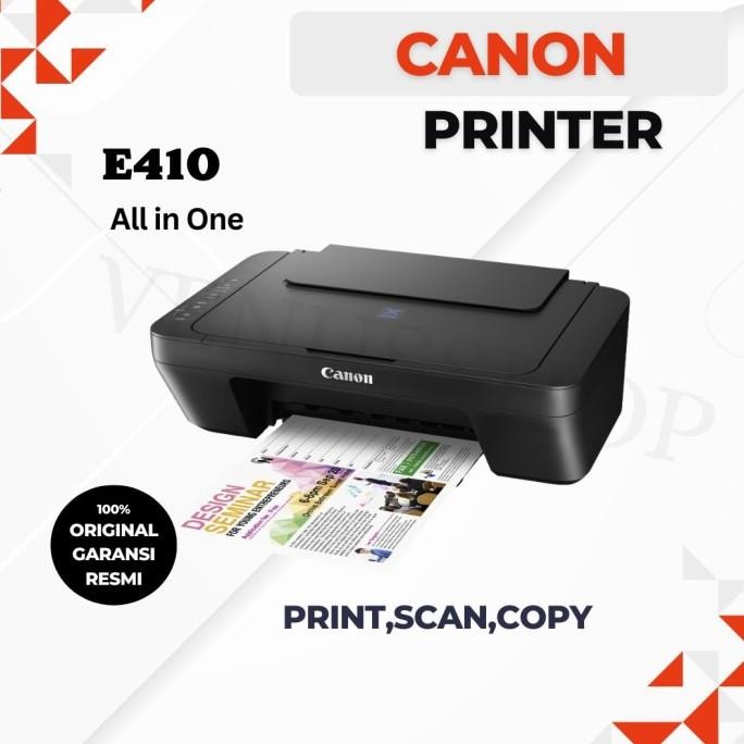 Canon Printer Pixma E410 All In One / Printer Canon E 410 Multifungsi Premium