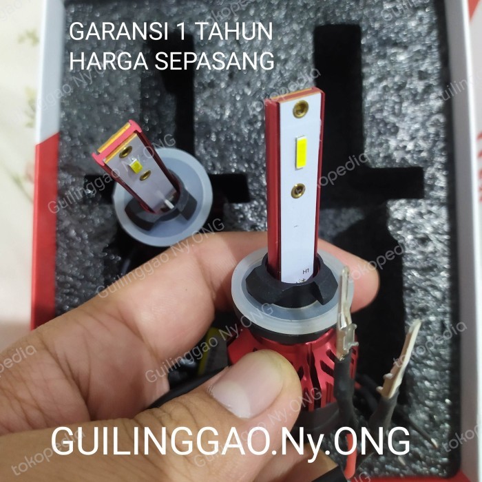 Gt Light Led Super Bright Soket H27/880/881 Lampu Foglamp