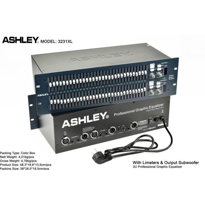 Promo Equalizer Ashley 3231Xl Eq Ashley 3231 Xl Ashley-3231 Original